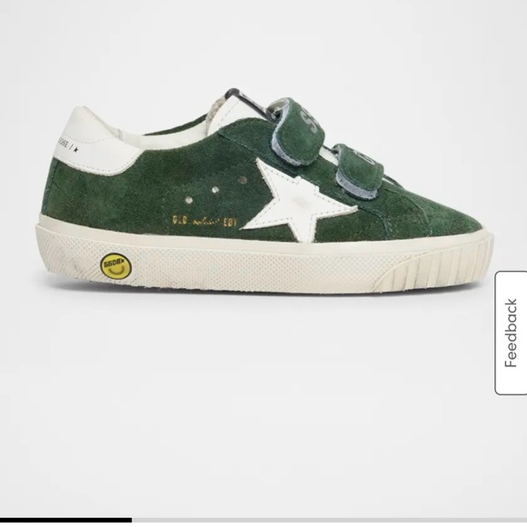 Golden Goose Kids Forest Green Sneakers size 13 little kids - Picture 4 of 16